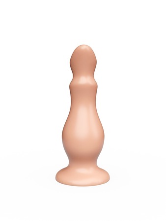 Телесный плаг-массажёр - 14 см.